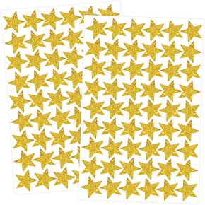 Holographic Gold Star Stickers 1620PCS Foil Gold Stars Stickers Self Adhesive Small Star Stickers for Kids Reward Chart Behavior Chart School Classroom Teacher Students Supplies, 0.6" Diameter