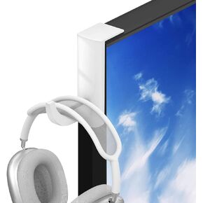 Stand for Headphones and Headsets (Compact and Sturdy for Earphone Holder Not Only Provides Sturdy Support for Headphones, But Also Saves Space),Black
