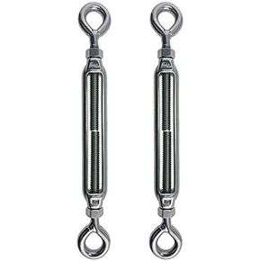 US STAINLESS 2 Pieces Stainless Steel 316 5/16" UNC Turnbuckle Eye and Eye Marine Grade #311NEE-5/16"K
