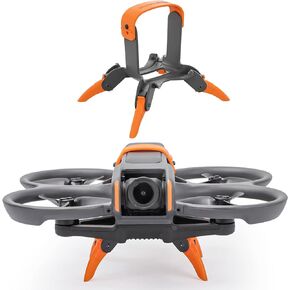 Avata 2 Landing Gear Leg Foldable Extended Kit for DJI Avata 2 Drone Accessories, Height Extension Leg for DJI Avata 2 Drone (Grey)