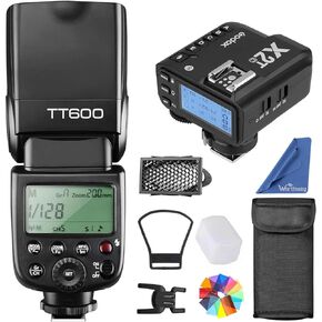 Godox TT600 Camera Flash Speedlite with X2T-C Remote Trigger Transmitter Compatible with Canon Camera