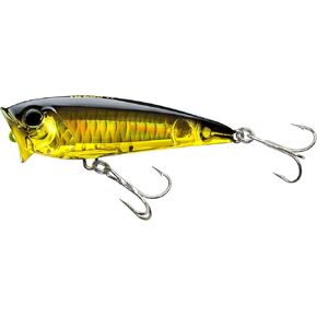 Yo-Zuri R1210-HGBL 3D Inshore Popper, Color, Gold Black, 70mm 2-3/4'