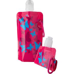 Vapur Kids Flexible, Collapsible Anti-Bottle with Clip, Convenient, Portable Hydration for Travel and Outdoor Adventures
