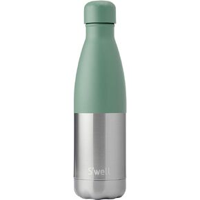 S'well Stainless Steel Water Bottle, 17oz, Cinnamon Pyrite, Triple Layered Vacuum Insulated Containers Keeps Drinks Cold for 36 Hours and Hot for 18, BPA Free, Perfect for On the Go