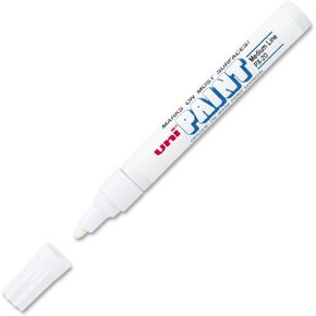 Sharpie 63613 Uni-Paint PX-20 Oil-Based Medium Point Marker, White, 1-Pack