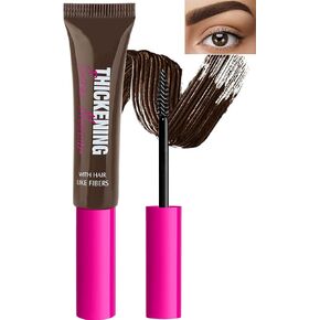 Waterproof Tinted Brow Gel Kit-Taupe Thickening Eyebrow Mascara Gel & Clear Setting Brow Glue,Brow Lift Fast Sculpt,Long Lasting Eye Makeup for Women,Light Medium Dark Brown,With Brow Tool-Set 01