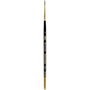 Silver Brush Limited 7100S Renaissance Round Brush for Watercolor and Oil, Size 1, Short Handle
