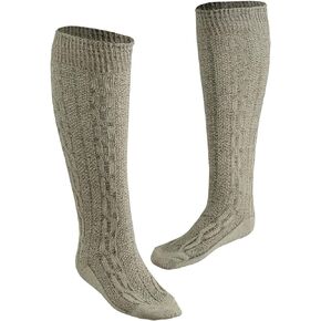 TRENDS German Bavarian Socks for Mens Authentic Trachten Lederhosen Socks for Traditional Oktoberfest Outfit Costume
