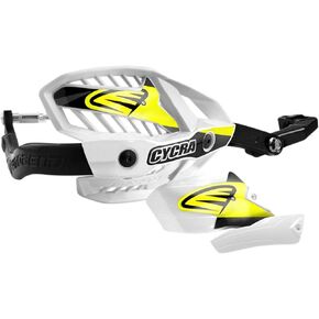Cycra 1CYC-7506-42HCM Ultra Probend Handguards with 1 1/8in. HCM Clamp - White
