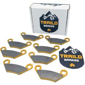 Polaris Sportsman XP 1000/Touring XP 1000/850 High Lifter/X2 550 2010-2024 Ceramic Brake Pad Set Front & Rear