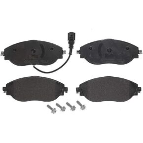 Brembo P85144 Low-Met Front Disc Brake Pad Set AUDI/VW OE# 8V0698151C