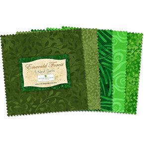 Wilmington Prints Emerald Forest 5 Karat Gems-Revised 9/17/19
