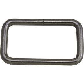 1.5" Inner Length Rectangle Rings Loop Ring No Welded for Strap Webbing Belts Buckle Color Optional