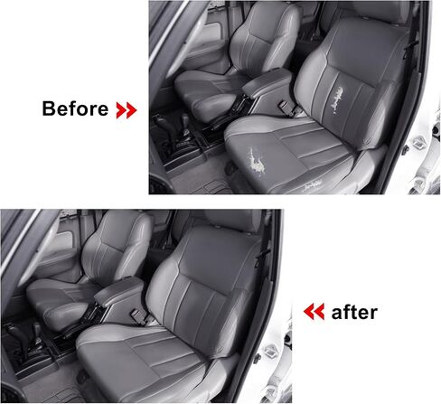 غطاء مقعد جلدي للسائق أو جانب الراكب باللون الرمادي متوافق مع Toyota 4Runner 1996 1997 1998 1999 2000 2001 in Kuwait