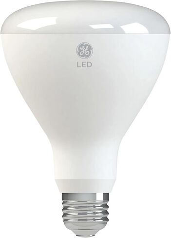 GE LED 9-Watt, 650 Lumens, (65W Equivalent) Soft White, BR30 Indoor Floodlight Bulbs, E26 Medium Base, 13-Year Life, 8pk in Saudi Arabia