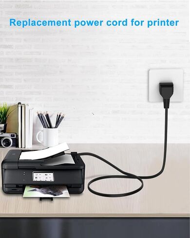 AC Power Cord for PS4/ PS5/ PS3/ Xbox/Xbox One/Xbox One S/Xbox Series X Replacement, 5FT 2 Prong AC Power Cable for Playstation 5 Playstation 4 Playstation Figure 8 Power Cord in Kuwait