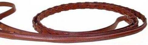 Everyday Raised Fancy Stitched Leather English Schooling Bridle with Laced Reins in Kuwait