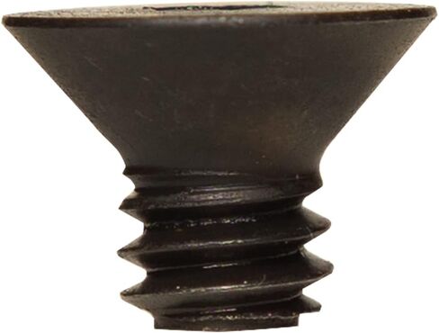 HOLO-KROME 60058 1/4"-20 x 1/2" ASTM F835 Hex Drive لمسة نهائية من أكسيد أسود من سبائك الصلب بغطاء مسطح - صنع في الولايات المتحدة الأمريكية (عبوة من 100 قطعة) in Saudi Arabia