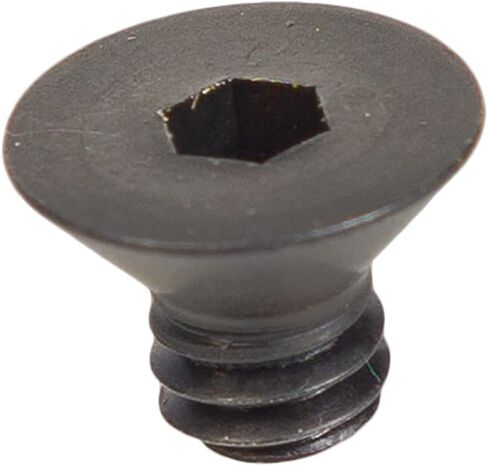 HOLO-KROME 60058 1/4"-20 x 1/2" ASTM F835 Hex Drive لمسة نهائية من أكسيد أسود من سبائك الصلب بغطاء مسطح - صنع في الولايات المتحدة الأمريكية (عبوة من 100 قطعة) in Saudi Arabia