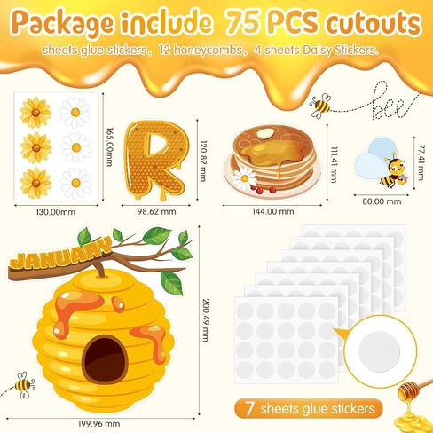 Colarr Birthday Bulletin Board Set for Classroom Under The Sea Spring Bug Bee Theme Happy Birthday Bulletin Board Decoration Months Ocean Honeycomb Cutouts Calendar School Wall Decor(Bugs) in Saudi Arabia