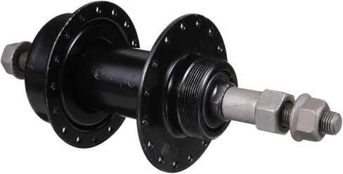 Toddmomy 1pc Bicycle hub Bicycle Accessories Bike Bearing Hub Bearing Hubs 32 Holes Bike Hub Metal Bike hub Parts Bike Supplies Front or Rear Hub Bike Repair Tool Before and After axle Iron in Saudi Arabia