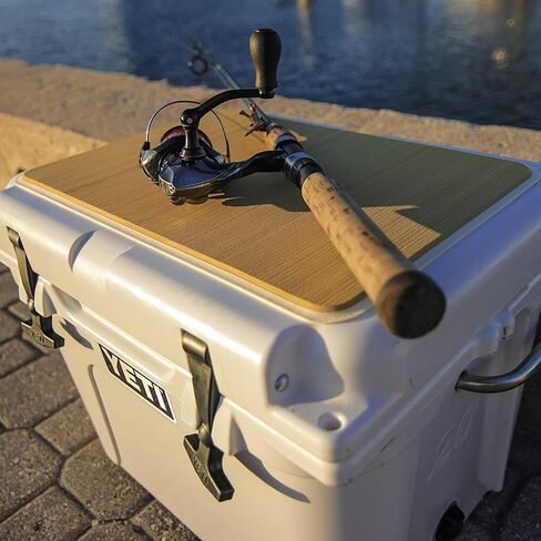 Castaway Customs SeaDek Foam Yeti Seat Cushion | 3M Adhesive Backing | Cooler Pad Accessory | Washable & Durable | Fits Tundra 35 in Saudi Arabia