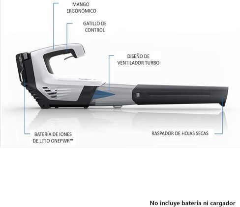 هوفر سكني فراغ Onepwr منفاخ أوراق الشجر اللاسلكي 20 فولت ليثيوم أيون عالي الأداء (أداة عارية) in Kuwait