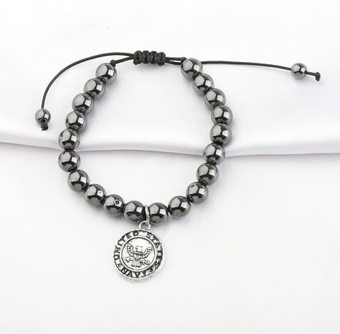 FUSTMW Army Bracelet Navy Bracelet Military Jewelry Deployment Gifts Army Gift Navy Gift in Saudi Arabia