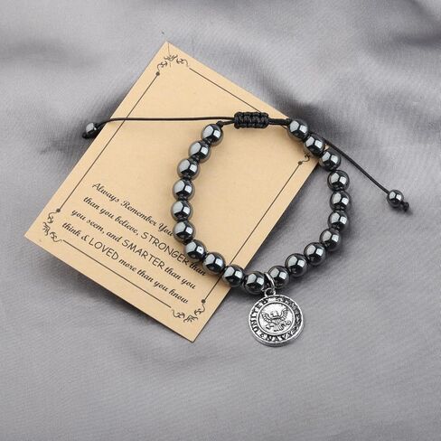 FUSTMW Army Bracelet Navy Bracelet Military Jewelry Deployment Gifts Army Gift Navy Gift in Saudi Arabia