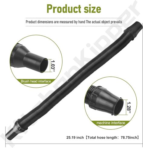 خرطوم 14-37-0160 متوافق مع مكنسة ميلووكي 0880-20 18 فولت الرطبة/الجافة، يستخدم للتخزين الخارجي الأقدم 0880-20، ولا يعمل مع تخزين خرطوم 0880-20 الجديد in Kuwait