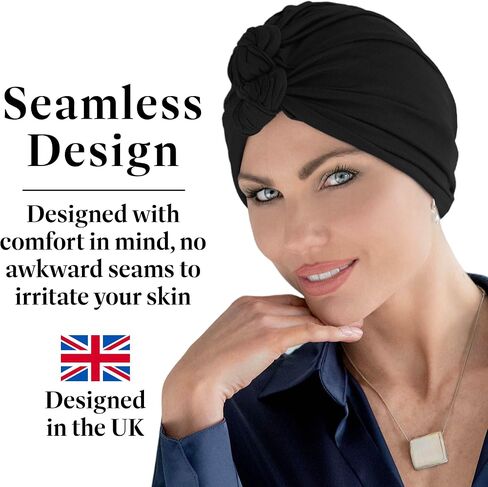 MASUMI Chemo Headwear | Cancer Head Wraps for Women | Turban Hat | Headcovers for Chemo Patients | Caps for Hair Loss | Bahar in Saudi Arabia
