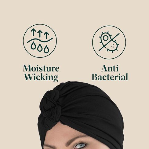 MASUMI Chemo Headwear | Cancer Head Wraps for Women | Turban Hat | Headcovers for Chemo Patients | Caps for Hair Loss | Bahar in Saudi Arabia