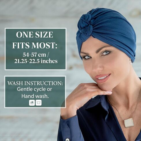 MASUMI Chemo Headwear | Cancer Head Wraps for Women | Turban Hat | Headcovers for Chemo Patients | Caps for Hair Loss | Bahar in Saudi Arabia