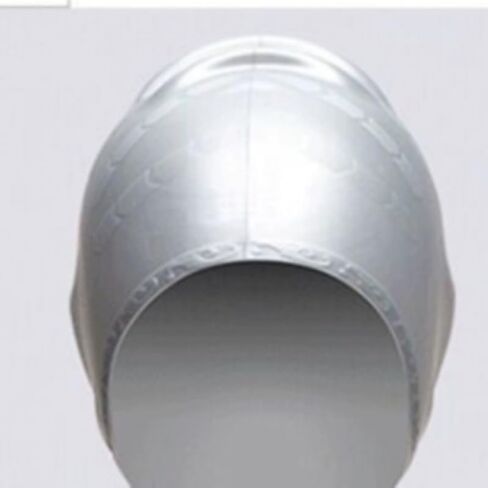 Unisex Swim Caps with 3D Ear Protection, Durable Flexible Silicone Swimming Hats, HydroShield Pro Silicone Swim Cap - Enhanced Ear Protection, Universal Fit for Men & Women (Grey) in Saudi Arabia