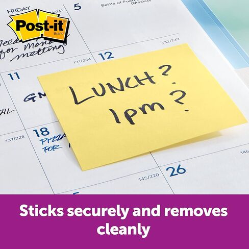 Post-it® Pop-up Notes, Canary Yellow, 100 Sheets per Pad, Pack of 12 in Saudi Arabia