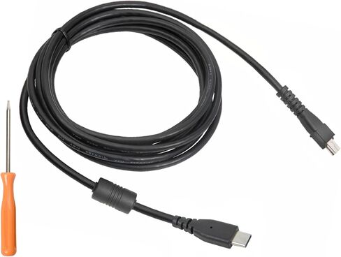 كابل ميكروفون Nuance® Dragon PowerMic 4 متوافق - سهل استبدال السلك المجعد (2.5'-5.5') in Saudi Arabia