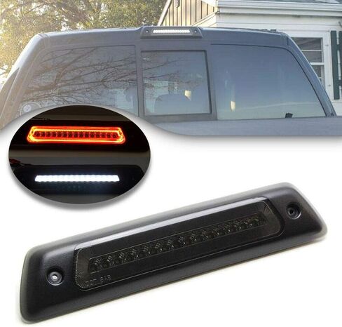 NSLUMO Led ضوء الفرامل الثالث لـ 09-14 F150 Rap'tor LED ضوء الفرامل الثالث عدسة مدخنة أبيض أحمر خلفي مركز مرتفع جبل مصباح إيقاف خلفي للكابينة استبدال ضوء البضائع CHMSL in Saudi Arabia