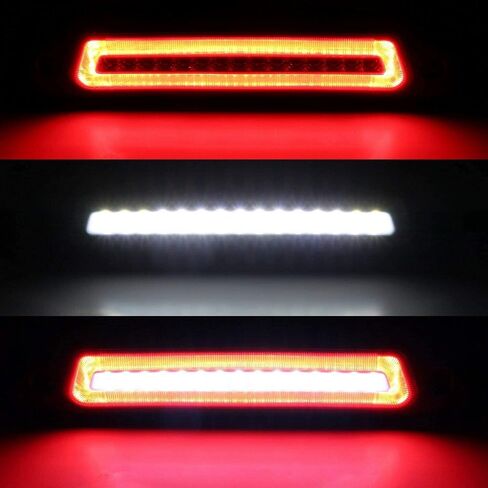 NSLUMO Led ضوء الفرامل الثالث لـ 09-14 F150 Rap'tor LED ضوء الفرامل الثالث عدسة مدخنة أبيض أحمر خلفي مركز مرتفع جبل مصباح إيقاف خلفي للكابينة استبدال ضوء البضائع CHMSL in Saudi Arabia