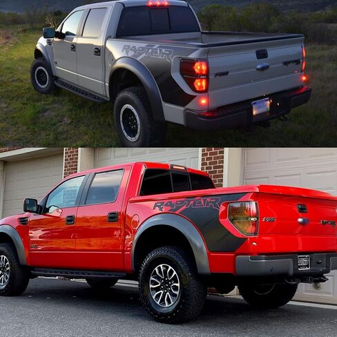 NSLUMO Led ضوء الفرامل الثالث لـ 09-14 F150 Rap'tor LED ضوء الفرامل الثالث عدسة مدخنة أبيض أحمر خلفي مركز مرتفع جبل مصباح إيقاف خلفي للكابينة استبدال ضوء البضائع CHMSL in Saudi Arabia