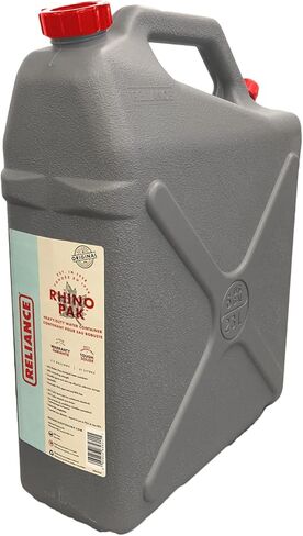 Reliance Products Rhino-Pak Heavy Duty Water Container (Grey, Medium), 8580-15 in Saudi Arabia