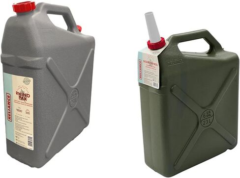 Reliance Products Rhino-Pak Heavy Duty Water Container (Grey, Medium), 8580-15 in Saudi Arabia