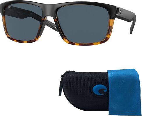 Costa Del Mar Slack Tide 6S9035 Rectangle Sunglasses for Men + BUNDLE with Designer iWear Complimentary Eyewear Kit in Saudi Arabia