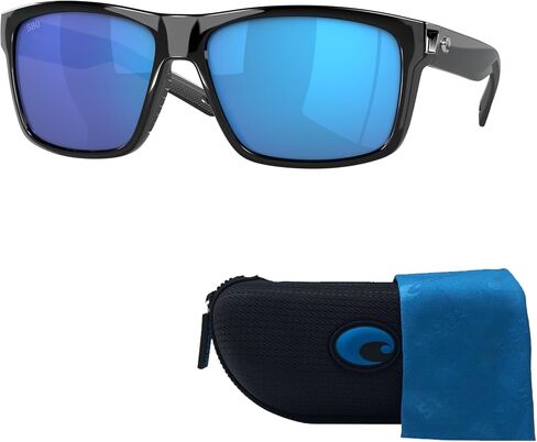Costa Del Mar Slack Tide 6S9035 Rectangle Sunglasses for Men + BUNDLE with Designer iWear Complimentary Eyewear Kit in Saudi Arabia