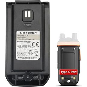BAOFENG UV-21R Original Li-ion Battery Pack, High Capacity for UV-21R Two Way Radio Walkie Talkies Accessories