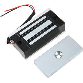 UHPPOTE 60kg Holding Force Mini Electromagnet Lock 12V Fail Safe for Door Acces Control System