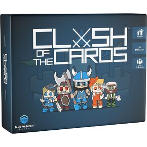 Blue Wasatch Games Clash of The Cards Card Game - Match, Collect, and Battle for Armies, Use Action Cards to Protect and Attack. Fun for Adults, Teens, and Kids.