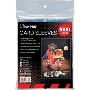 Ultra Pro Clear Card Sleeves for Standard Trading Cards 1000 Count in Saudi Arabia