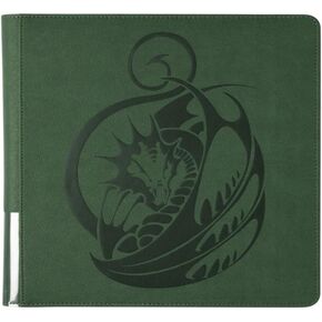Arcane Tinmen Dragon Shield Card Binder – Card Codex Zipster XL: Forest Green – 576CT – Card Games - Compatible with Pokemon, Yugioh, Magic The Gathering, MTG TCG OCG & Hockey Cards