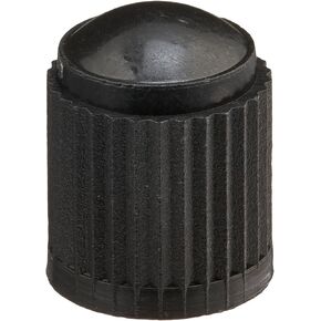 Black Plastic Valve Cap (Box of 100)