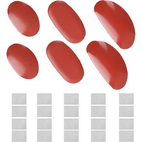 منتجات VIKOS (عبوة كومبو) أدوات طين فخارية من السيليكون الناعم لنحت أضلاع السيراميك لفناني طين الفخار لتشكيل أدوات فخار السيليكون للصياغة - 6 عبوات من أضلاع الفخار و20 قطعة من الشامواه المقطوع مسبقًا in Kuwait